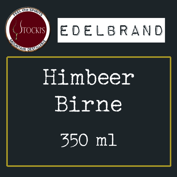Himbeer|Birne 350ml – STOCKIS MOUNTAIN DESTILLERIE