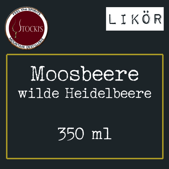 Moosbeerlikör 350ml